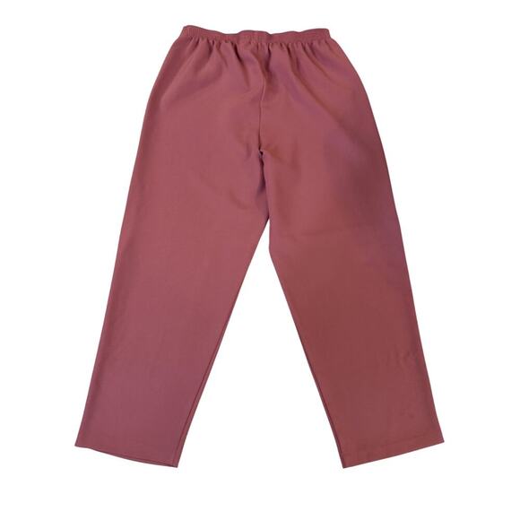 Vintage Donnkenny Pink High Waist Tapered Pants 16 Short USA Made 80s 90s - Picture 5 of 6